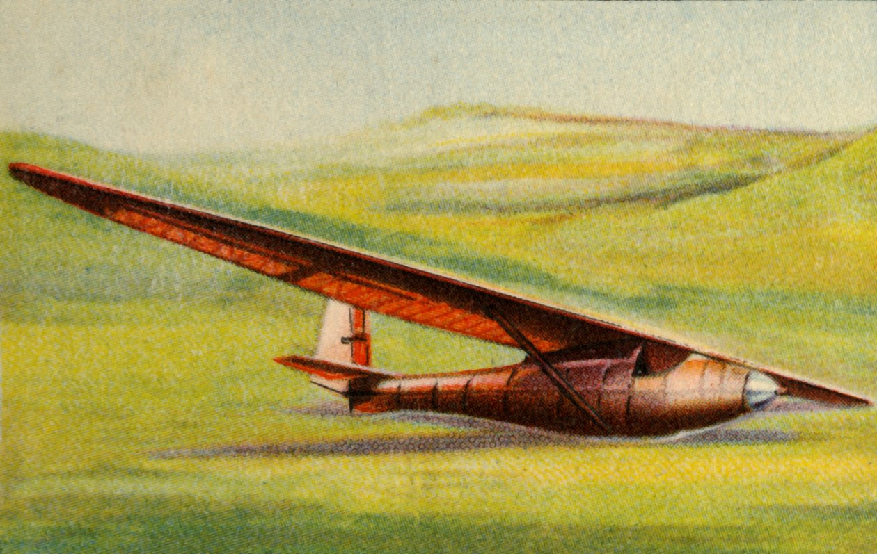 طائرة شراعية للأداء ، مدرسة Grunau Gliding ، ألمانيا ، 1931 ، 1932. بواسطة غير معروف