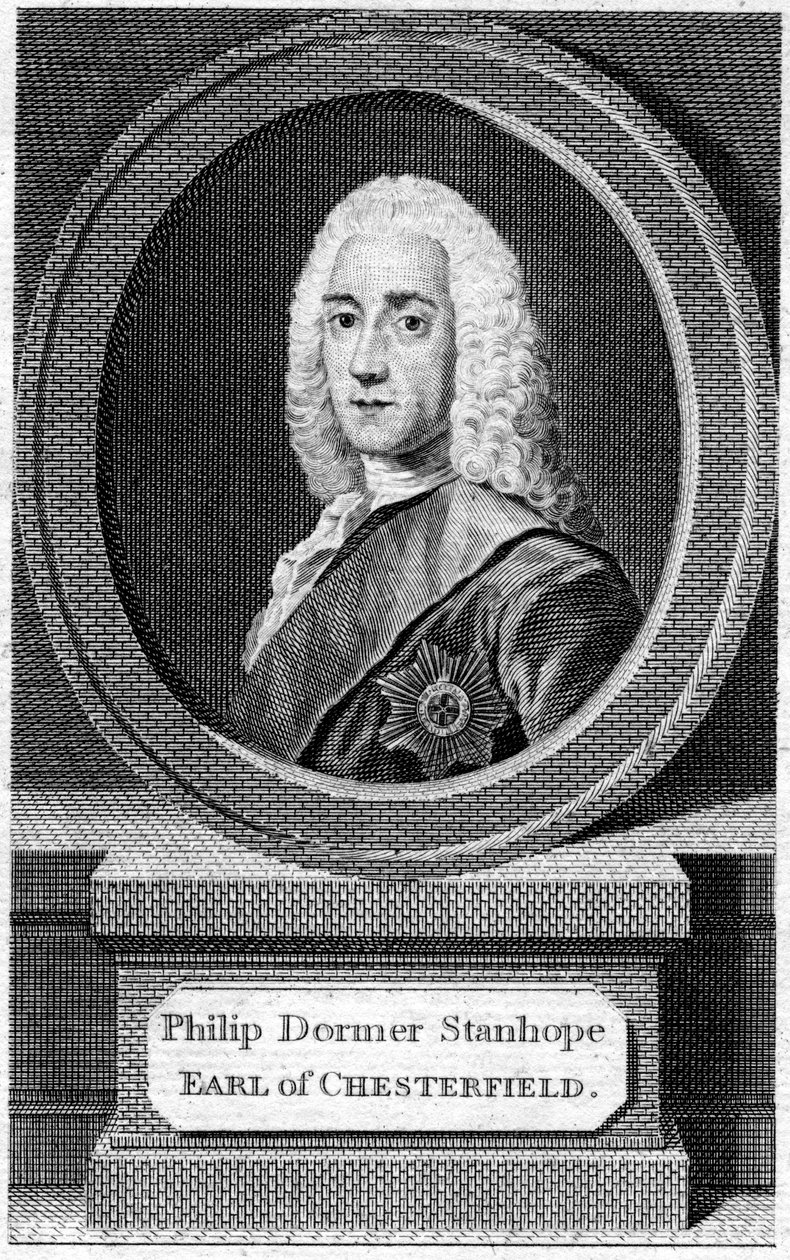 فيليب دورمر ستانهوب 1694-1773 ، إيرل الرابع تشيسترفيلد ، القرن التاسع عشر بواسطة غير معروف