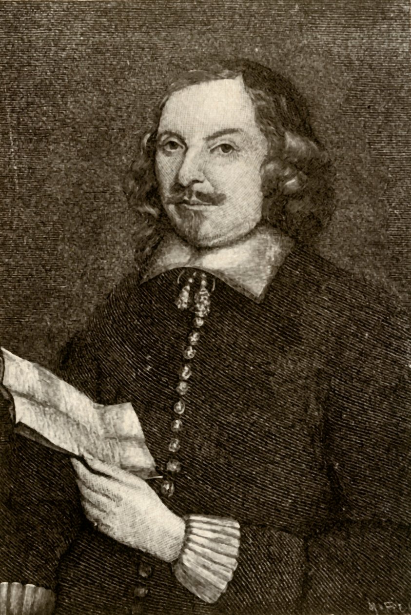صورة لإدوارد وينسلو ، في فستان Puritan ، 1644 ، 1937. بواسطة غير معروف