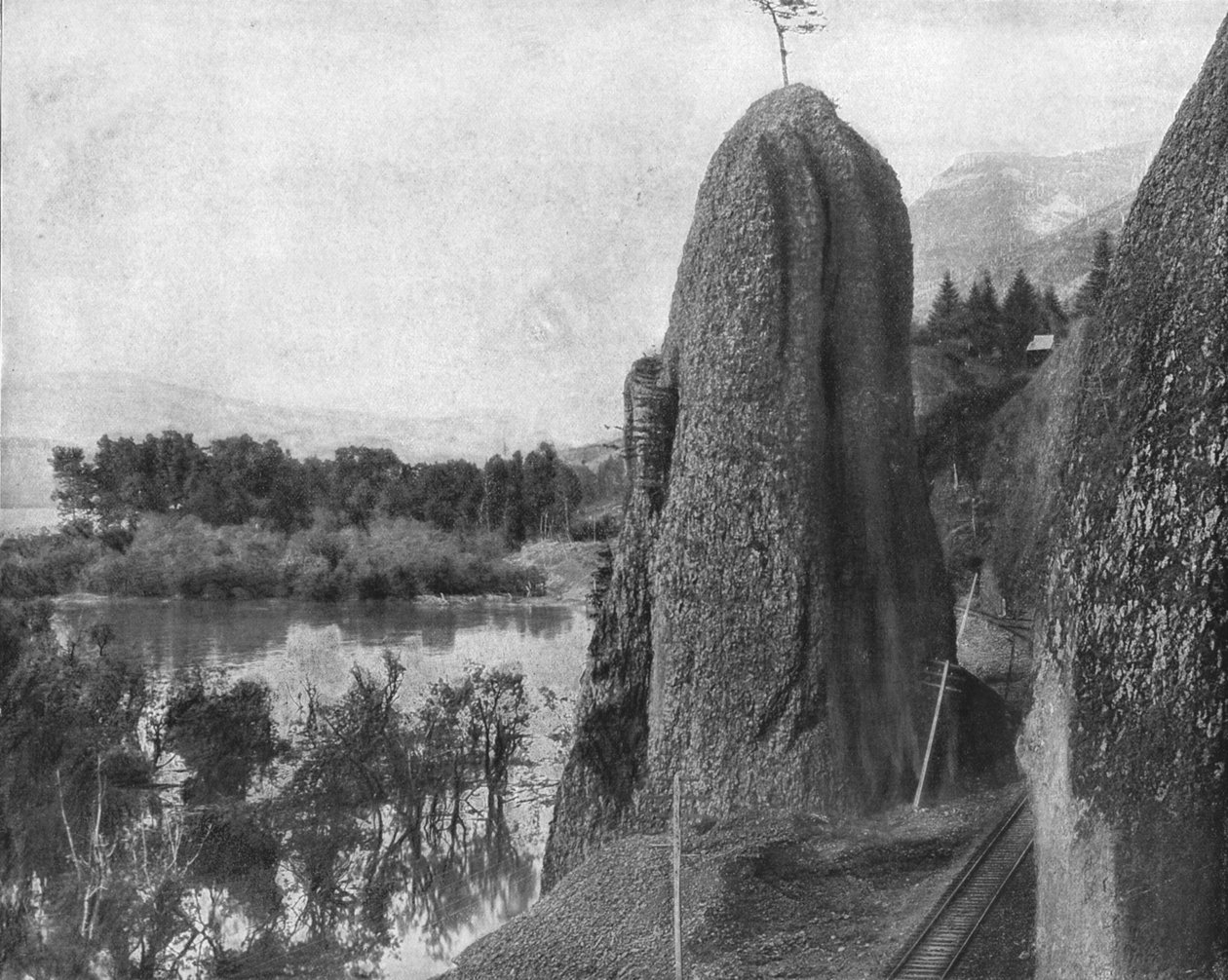 أركان هرقل ، نهر كولومبيا ، الولايات المتحدة الأمريكية ، c1900. بواسطة غير معروف