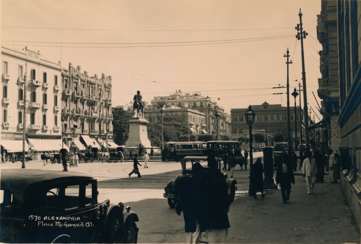 مكان محمد علي ، الإسكندرية ، مصر ، 1936 بواسطة غير معروف
