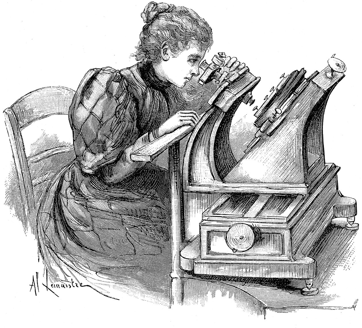 مجهر قياس اللوحة ، 1895 بواسطة غير معروف