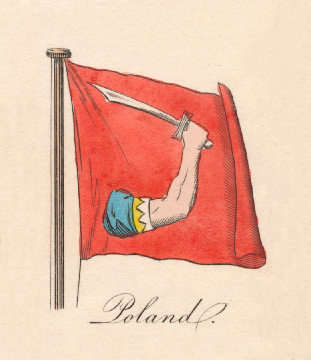 بولندا ، 1838 بواسطة غير معروف