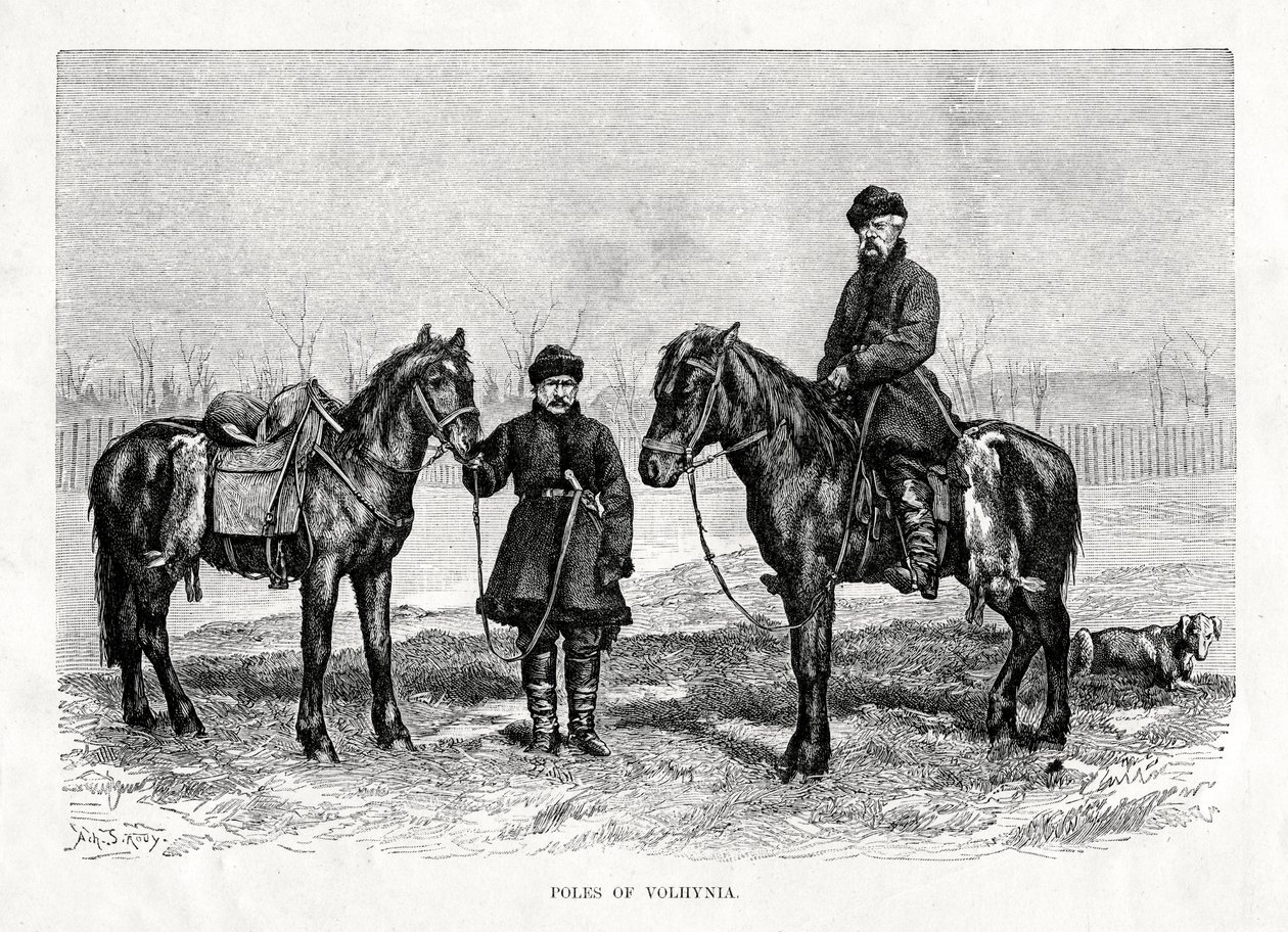 أقطاب فولهينيا ، غرب أوكرانيا ، 1879 بواسطة غير معروف