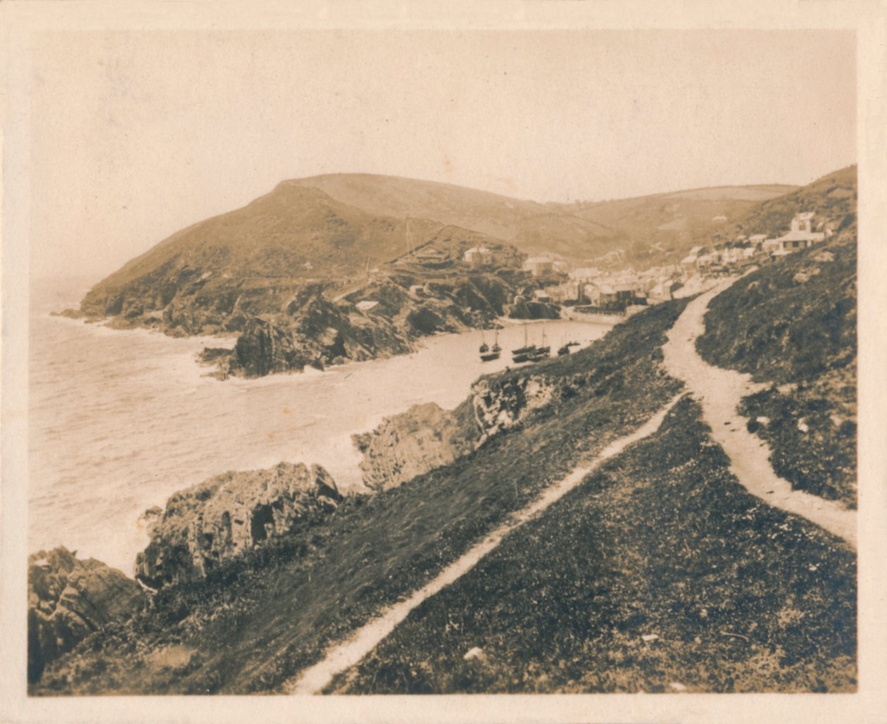 Polperro من نقطة المراقبة ، 1927 بواسطة غير معروف