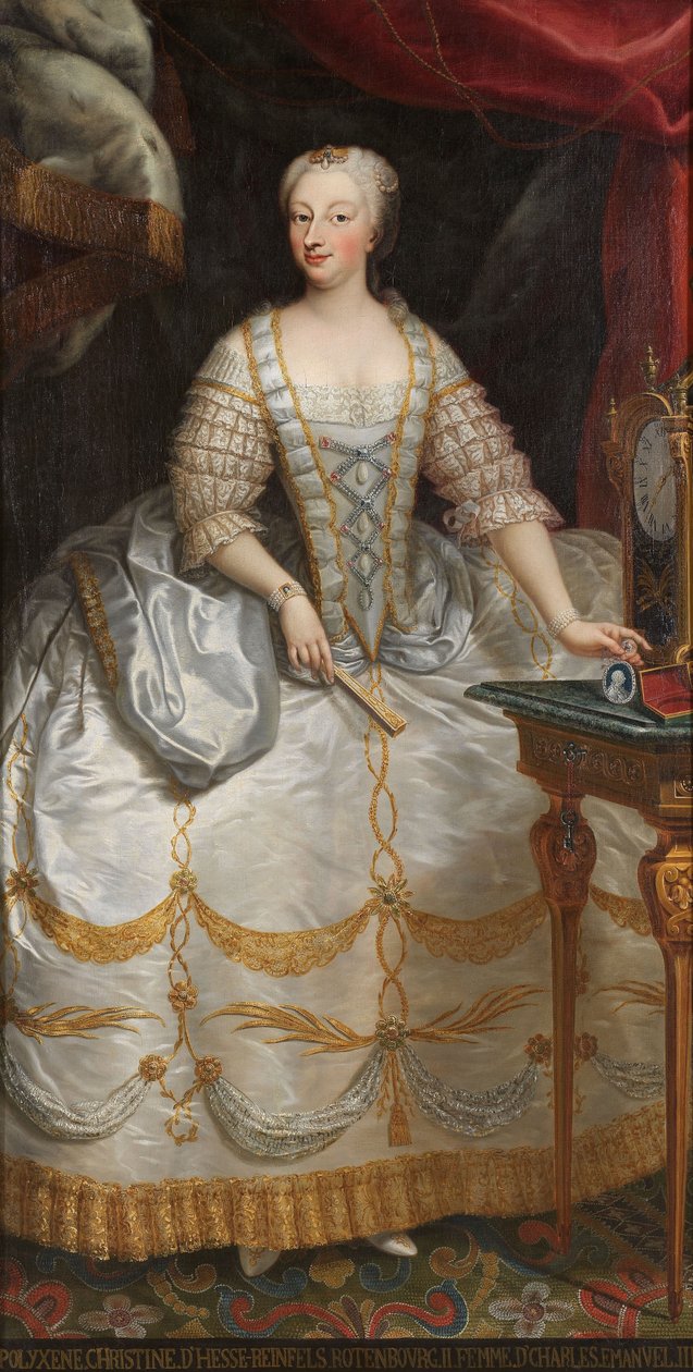 Polyxena of Hesse-Rotenburg 1706-1735 ، ملكة سردينيا بواسطة غير معروف