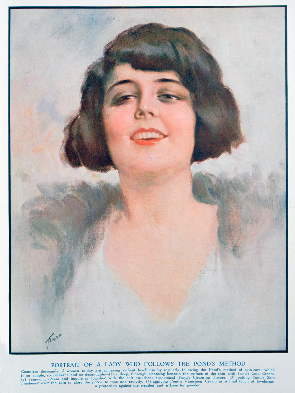 إعلان بوندز كريم ، 1928 بواسطة غير معروف