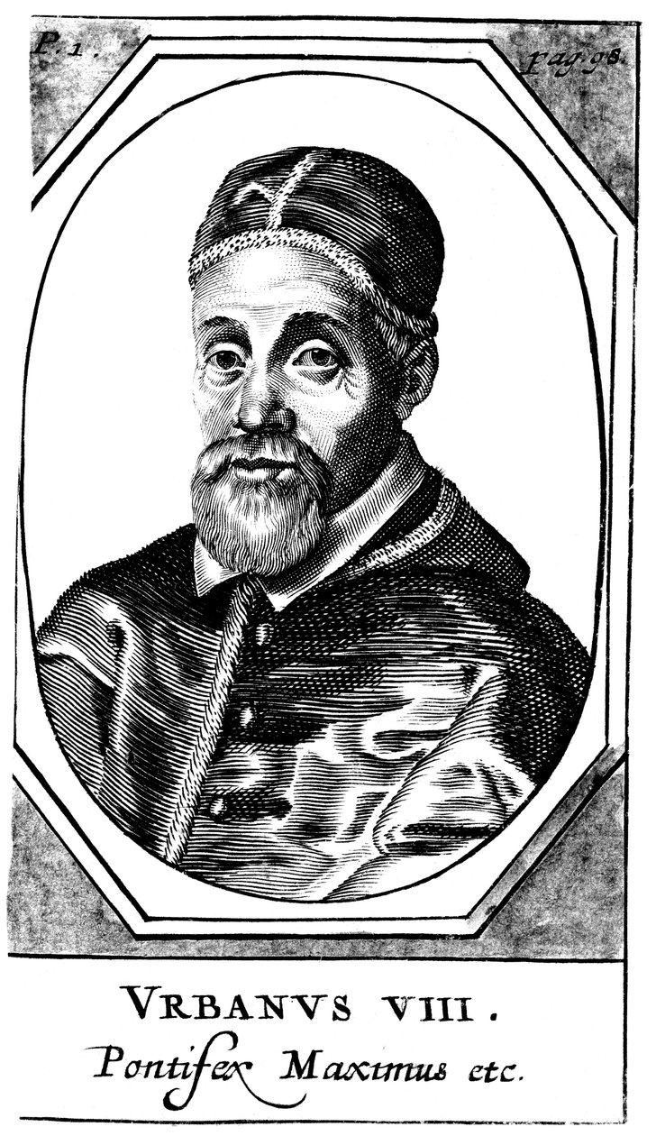 البابا أوربان الثامن 1568-1644 بواسطة غير معروف