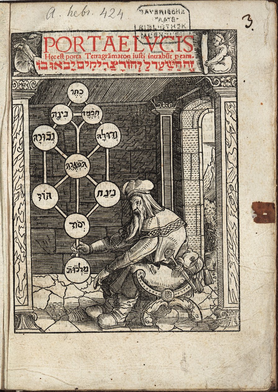 Portae Lucis Gates of Light لجوزيف جيكاتيلا بواسطة غير معروف