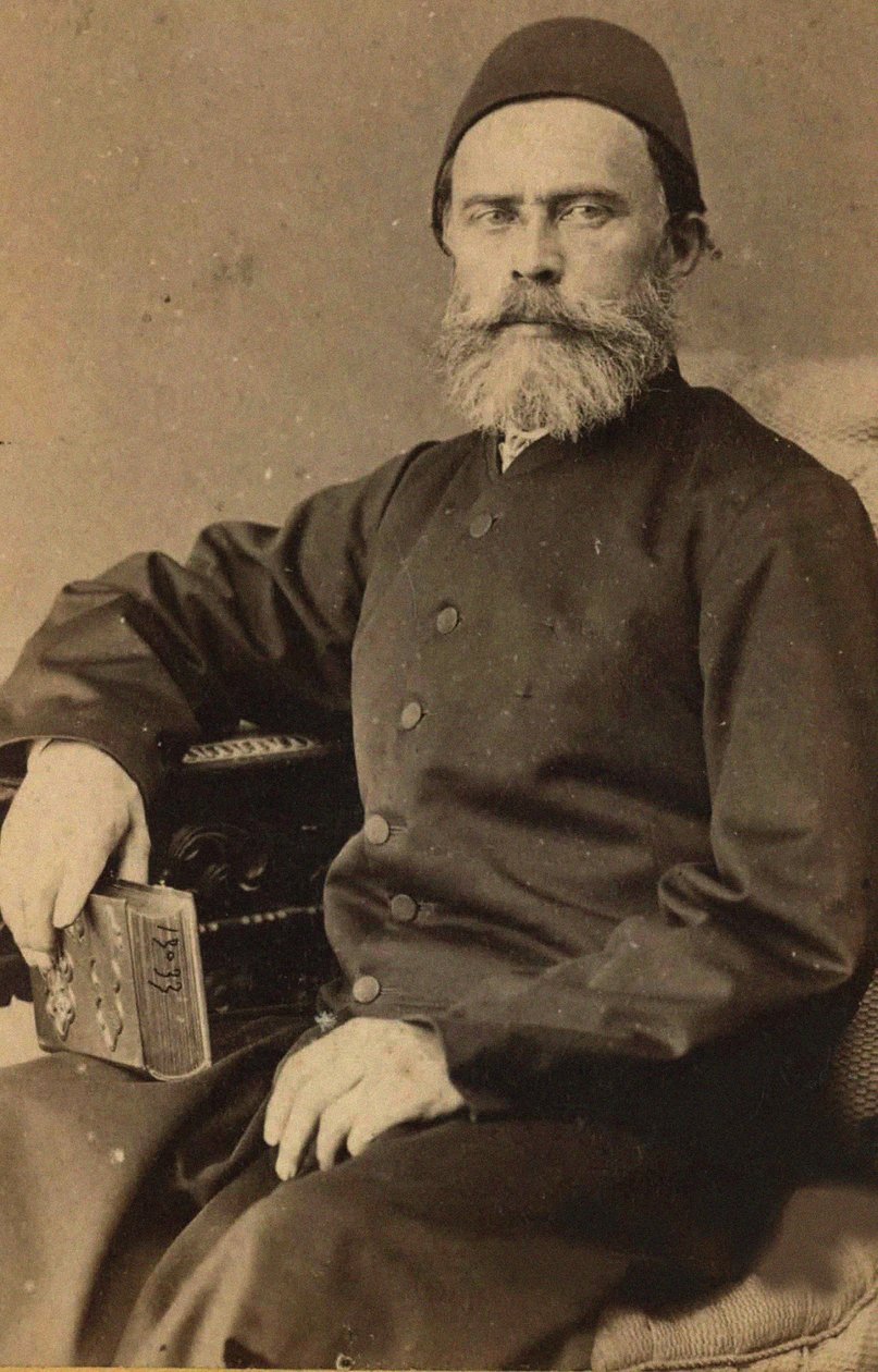 صورة لأحمد جودت باشا 1822-1895 ، النصف الثاني من القرن التاسع عشر. بواسطة غير معروف