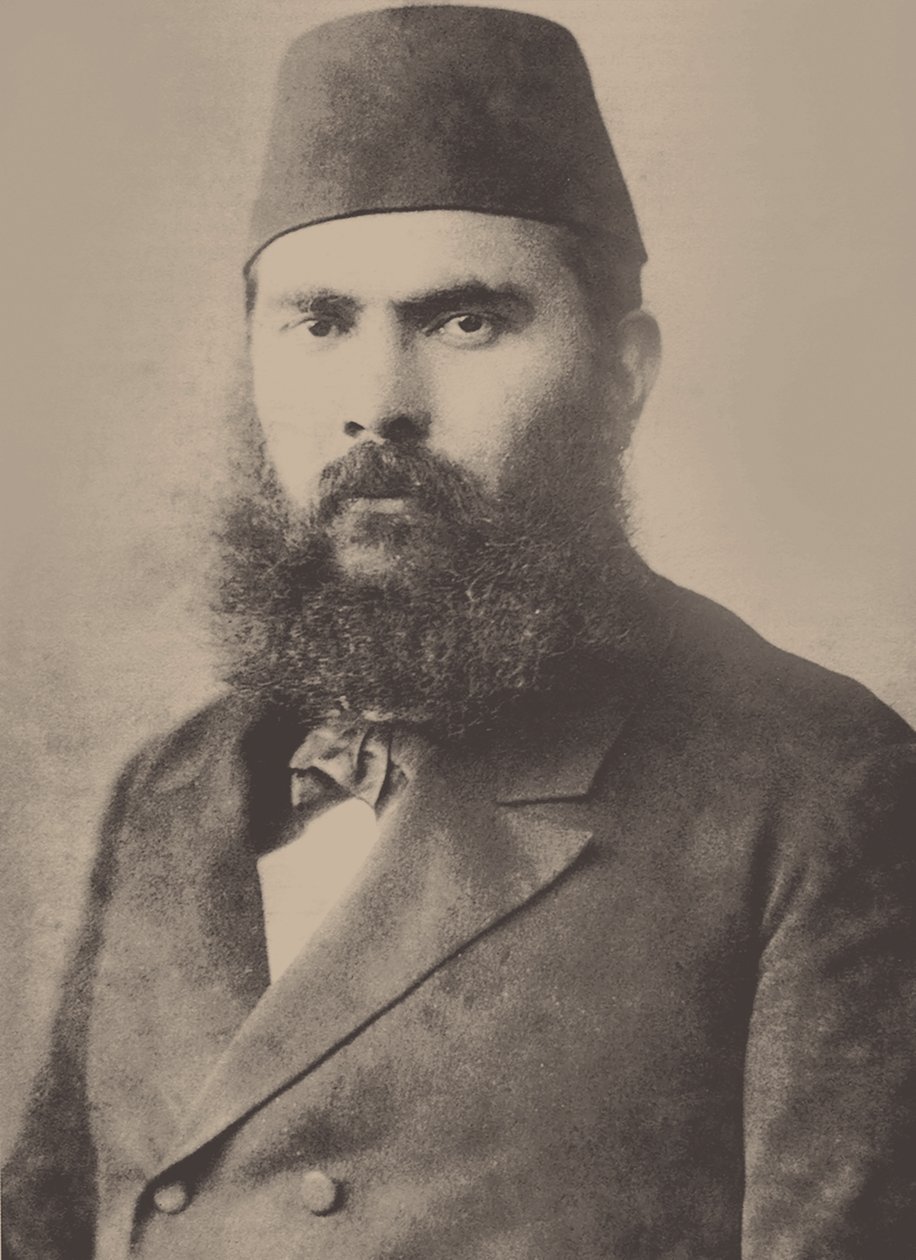 صورة لأحمد ميثات 1844-1912 ، نهاية القرن التاسع عشر. بواسطة غير معروف