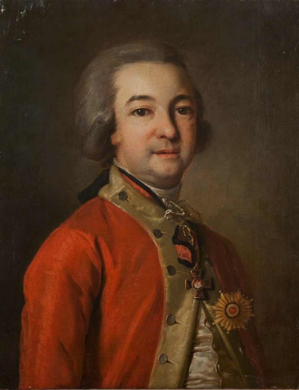 صورة ألكسندر خرابوفيتسكي 1749-1801 ، عضو مجلس الشيوخ والمؤلف ، النصف الثاني من القرن الثامن عشر. بواسطة غير معروف