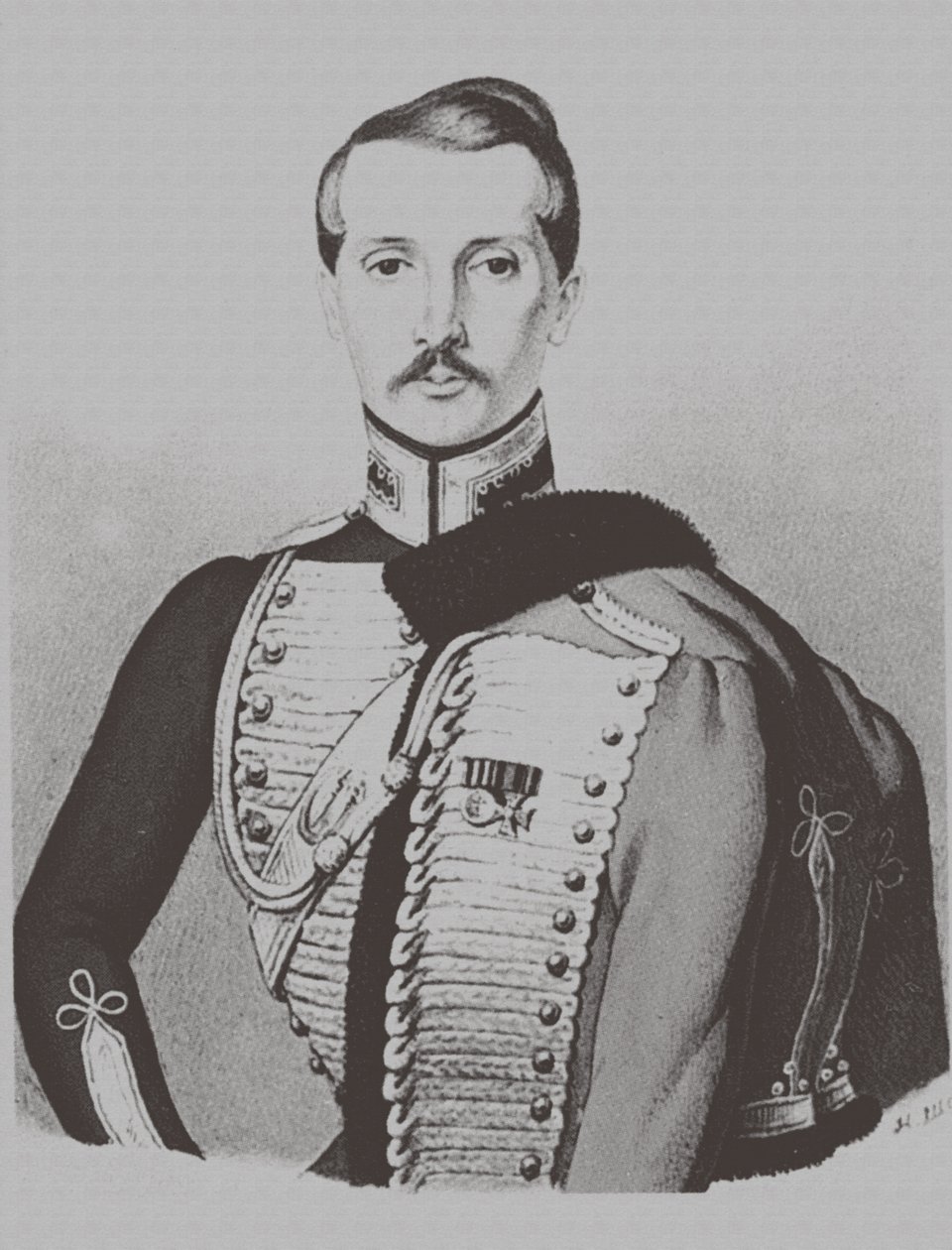 صورة لأليكسي نيكولايفيتش وولف 1805-1881 ، 1830s بواسطة غير معروف