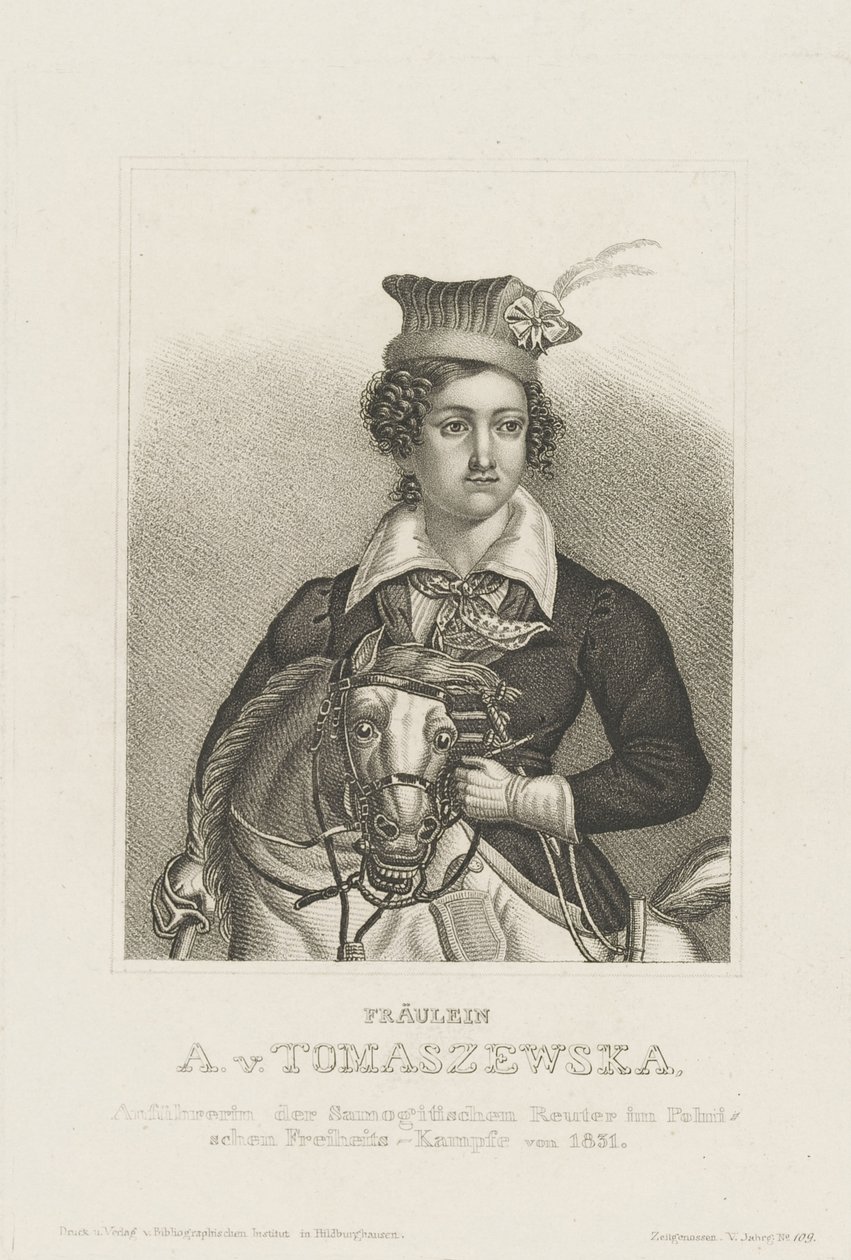 صورة أنطونينا توماسزوسكا 1814-1883 ، ج .1850. بواسطة غير معروف