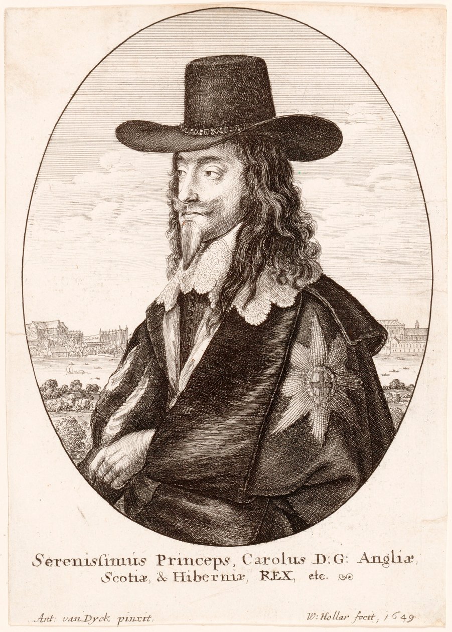 صورة تشارلز الأول ، حانة. 1649. بواسطة غير معروف