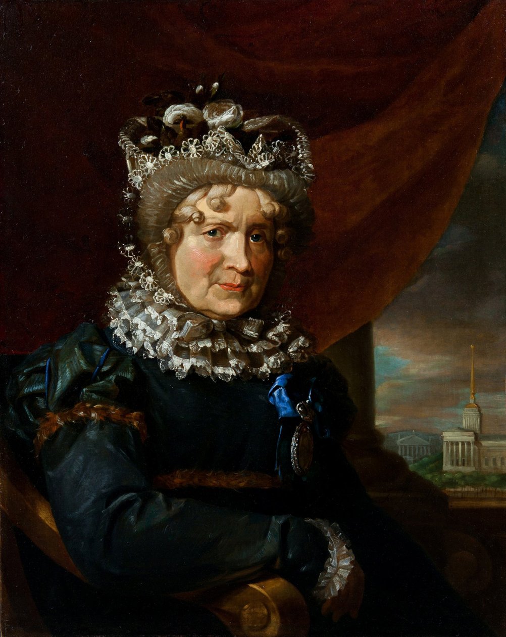 صورة شارلوت فون ليفين ، ولدت فون Gaugreben 1743-1828 ، 1831. بواسطة غير معروف