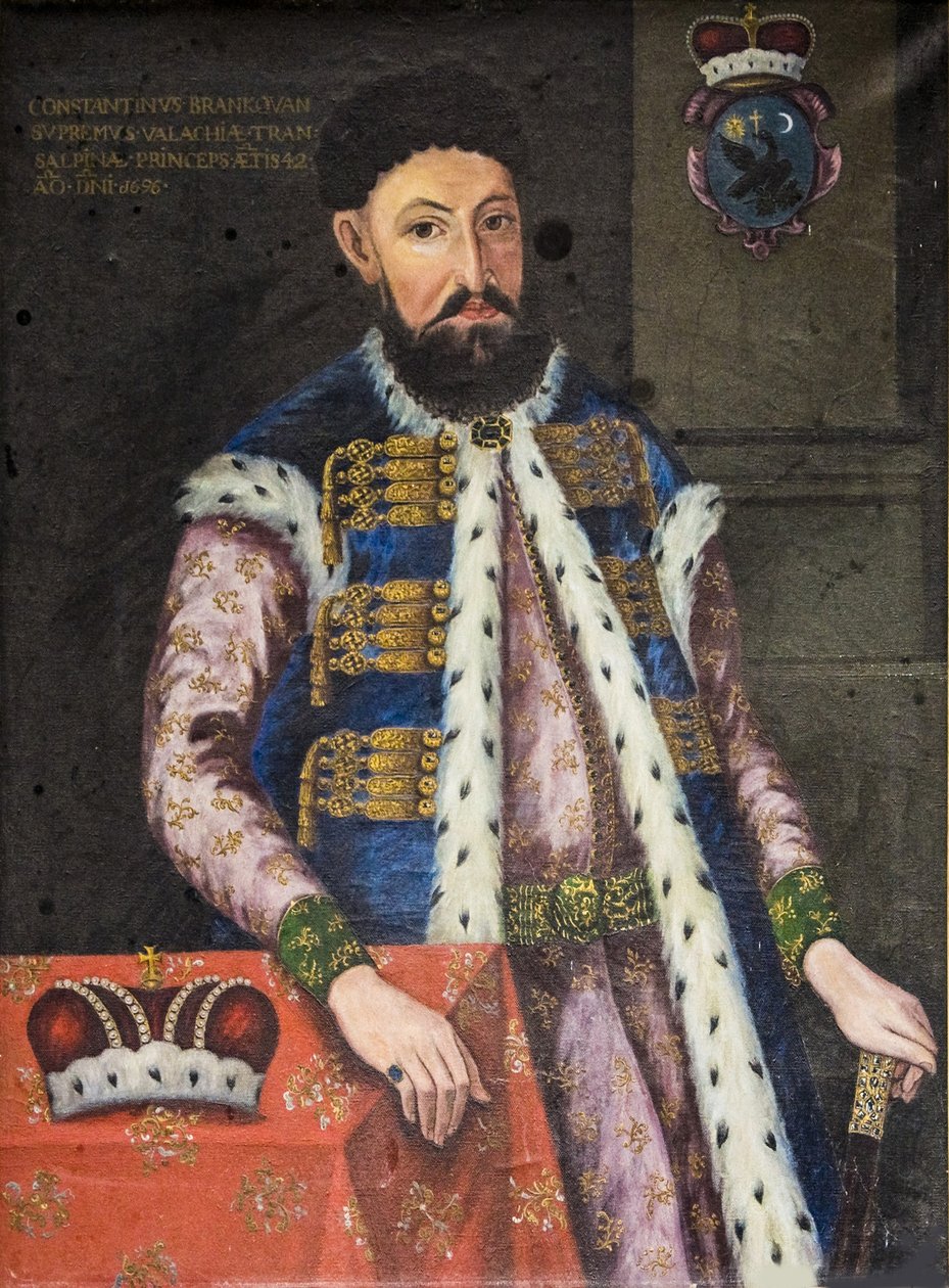 صورة لقسطنطين Brâncoveanu 1654-1714 ، أمير والاشيا ، 1696 بواسطة غير معروف