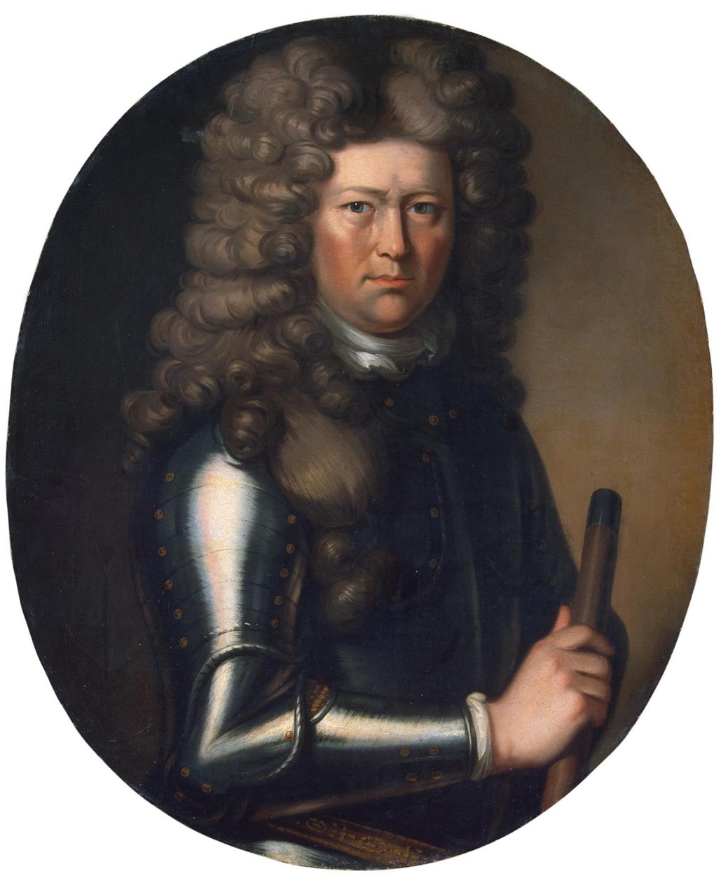 صورة لكورنيليوس كروس 1655-1727 ، نائب أميرال البحرية الإمبراطورية الروسية ، النصف الأول من بواسطة غير معروف