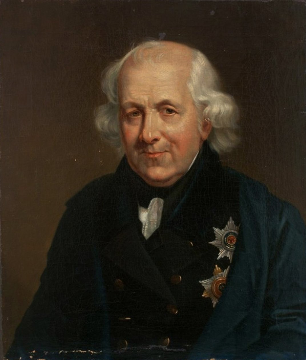 صورة للكونت نيكولاي سيميونوفيتش موردفينوف 1754-1845 ، 1826-1829 بواسطة غير معروف