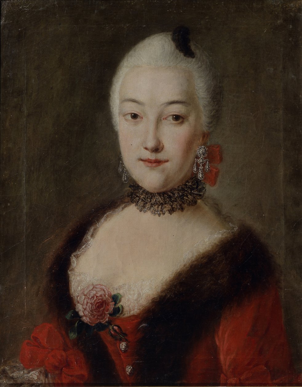 صورة للكونتيسة ييكاترينا لوبانوفا روستوفسكايا 1735-1802 ، القرن الثامن عشر بواسطة غير معروف