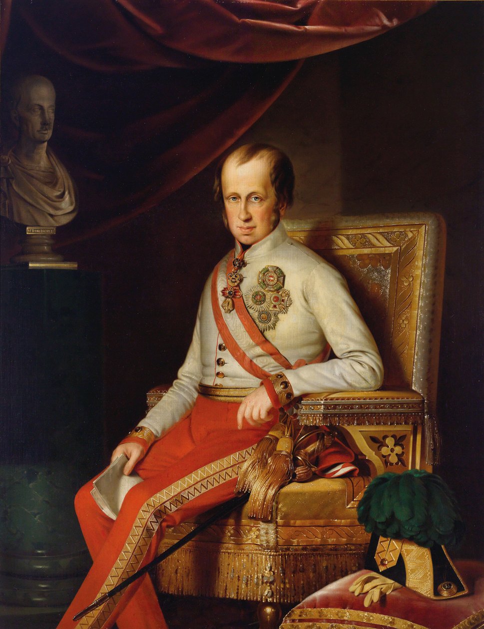 صورة الإمبراطور فرديناند الأول للنمسا 1793-1875 ، ج. 1840. بواسطة غير معروف
