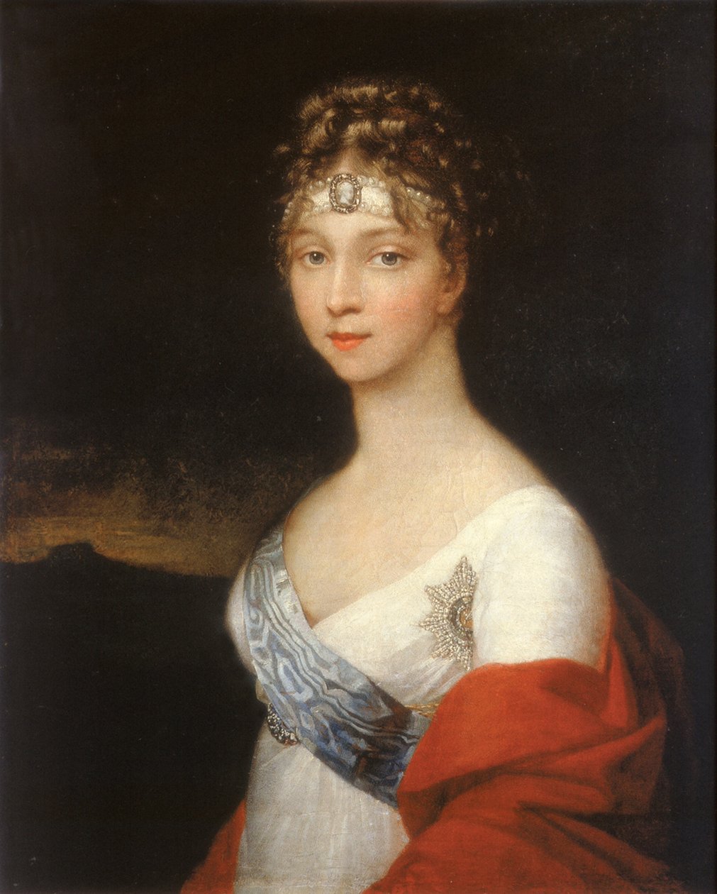 صورة الإمبراطورة إليزابيث أليكسييفنا ، الأميرة لويز من بادن 1779-1826 ، بعد عام 1806 بواسطة غير معروف