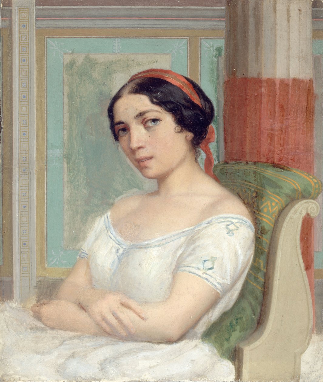 صورة لإرنستا غريسي 1816-1895. بواسطة غير معروف