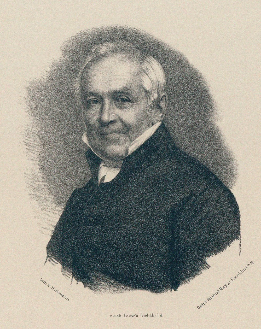 صورة شخصية لإرنست موريتز أرندت 1769-1860. بواسطة غير معروف