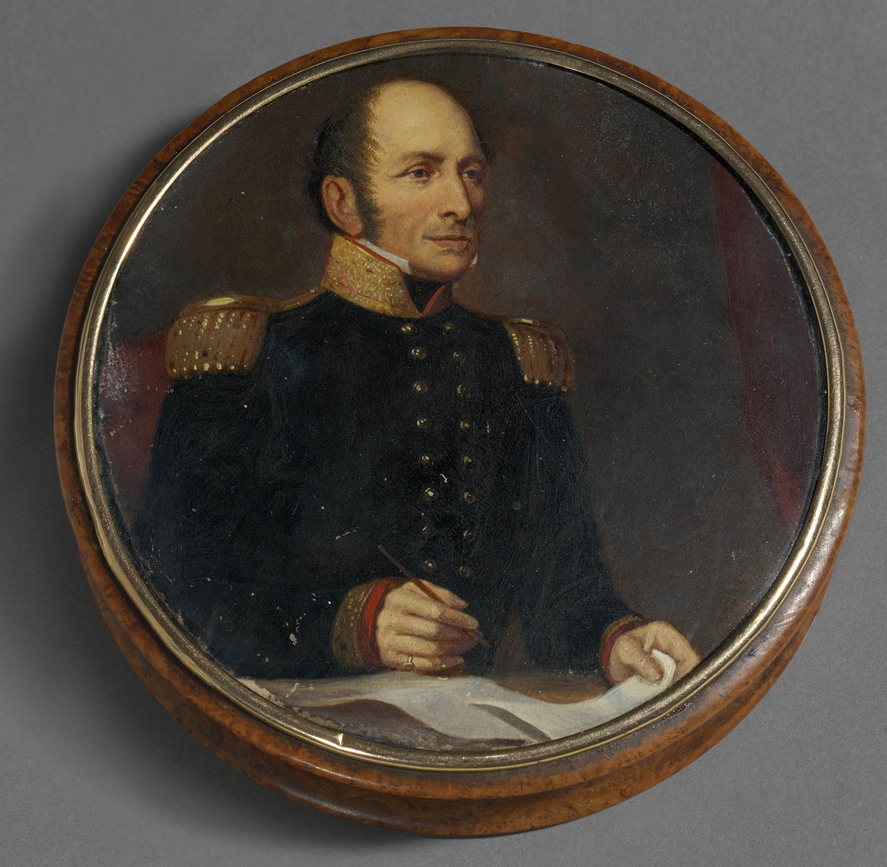 صورة للارشاد الميداني الكونت ميخائيل باركلاي دي تولي 1761-1818 ، الربع الأول من القرن التاسع عشر. بواسطة غير معروف