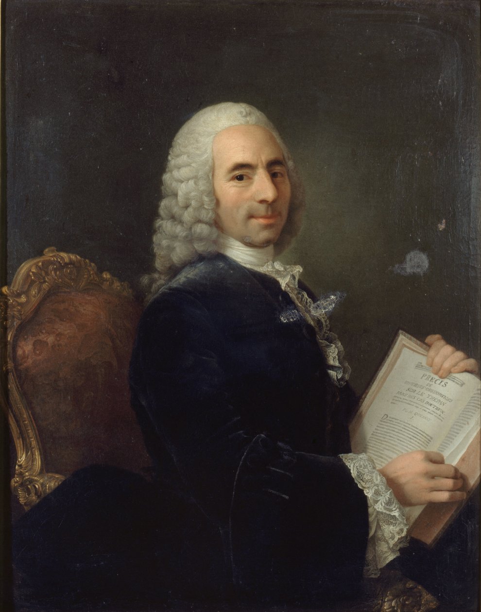 صورة لفرانسوا كيويسناي 1694-1774 ، 1743. بواسطة غير معروف