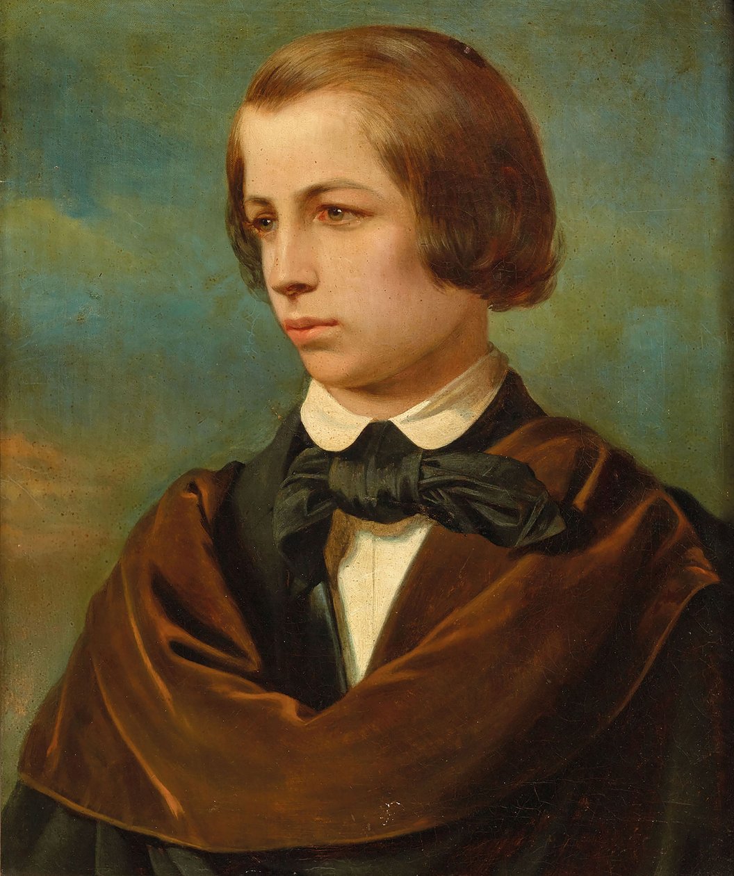 صورة لفرانز ليزت 1811-1886 ، ج. 1830. بواسطة غير معروف