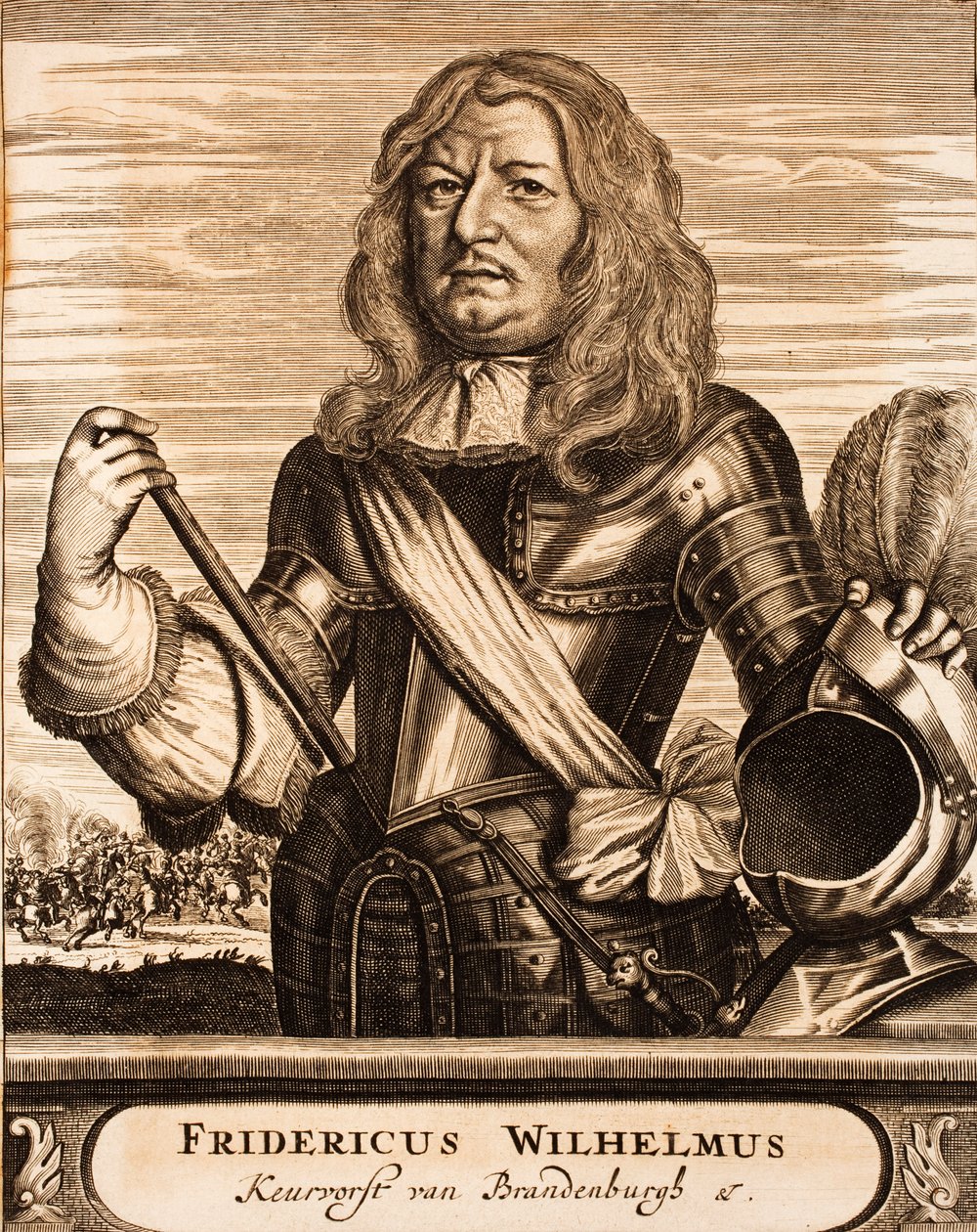 صورة فريدريك ويليام 1620-1688 ، ناخب براندنبورغ ، دوق بروسيا ، 1675. بواسطة غير معروف