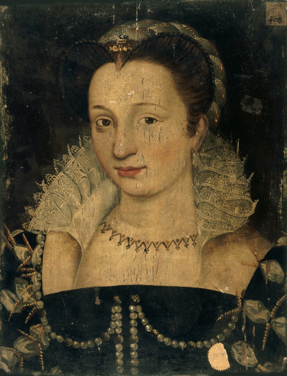 صورة لغابرييل ديستريس 1573-1599 ، حوالي 1590. بواسطة غير معروف
