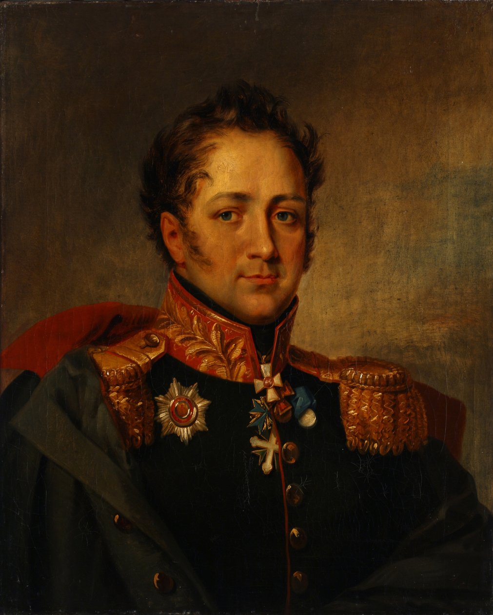 صورة الجنرال ألكسندر ألكسندروفيتش بيساريف 1780-1848 ، الربع الأول من القرن التاسع عشر. بواسطة غير معروف