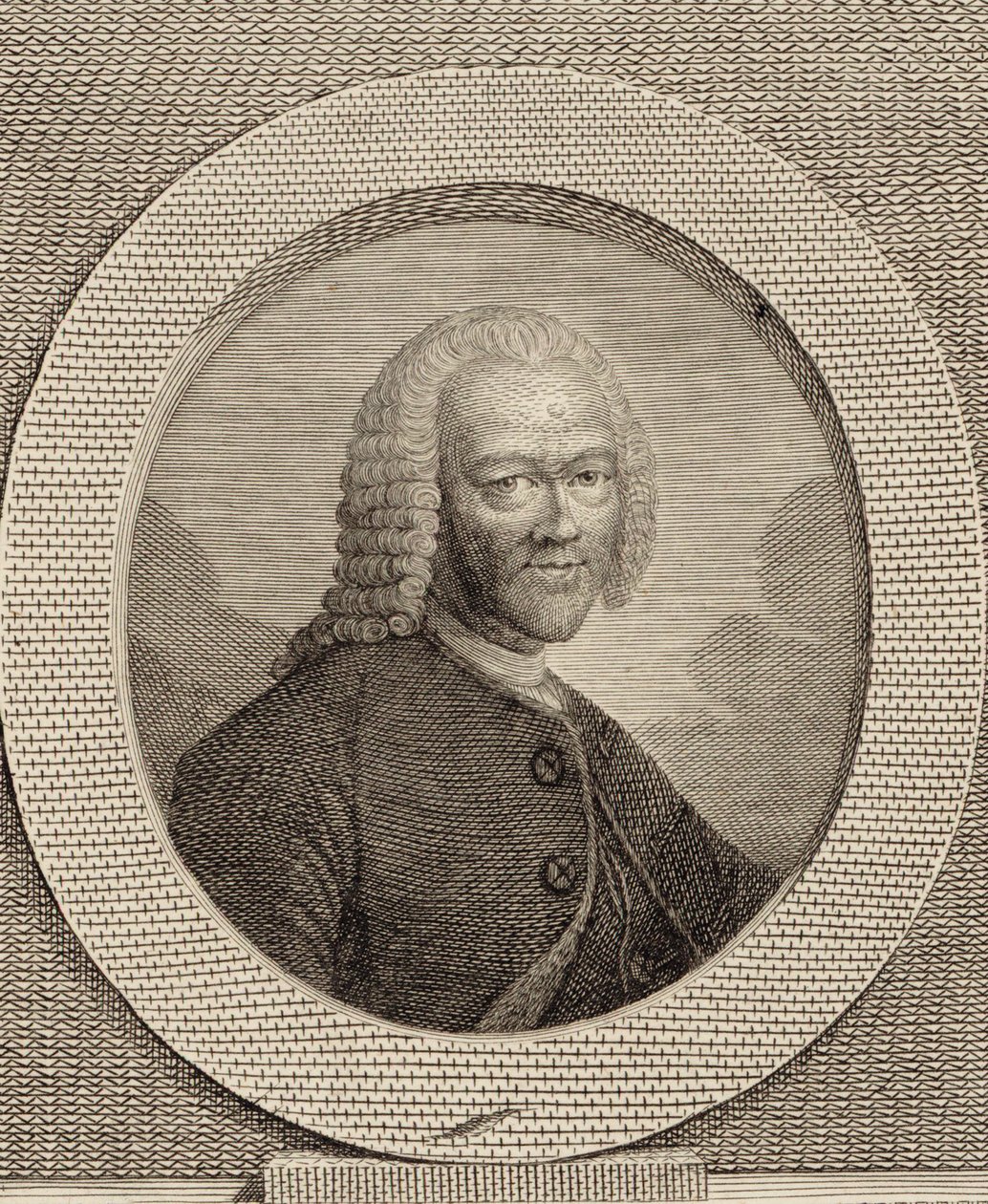 صورة لجورج فيليب تيلمان 1681-1767. بواسطة غير معروف