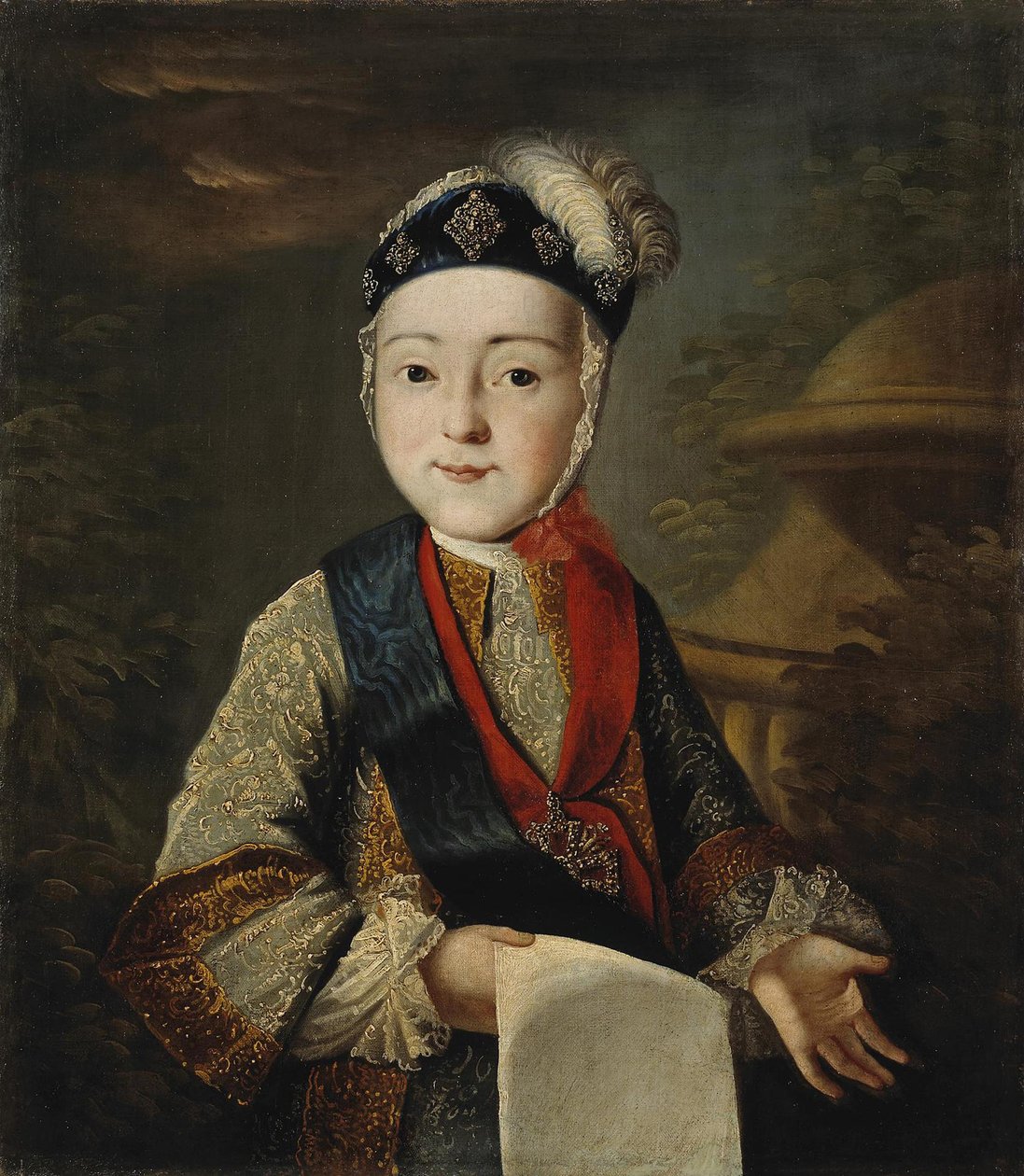صورة الدوق الأكبر بيتر الثالث. 1728-1762 كطفل ، القرن الثامن عشر بواسطة غير معروف