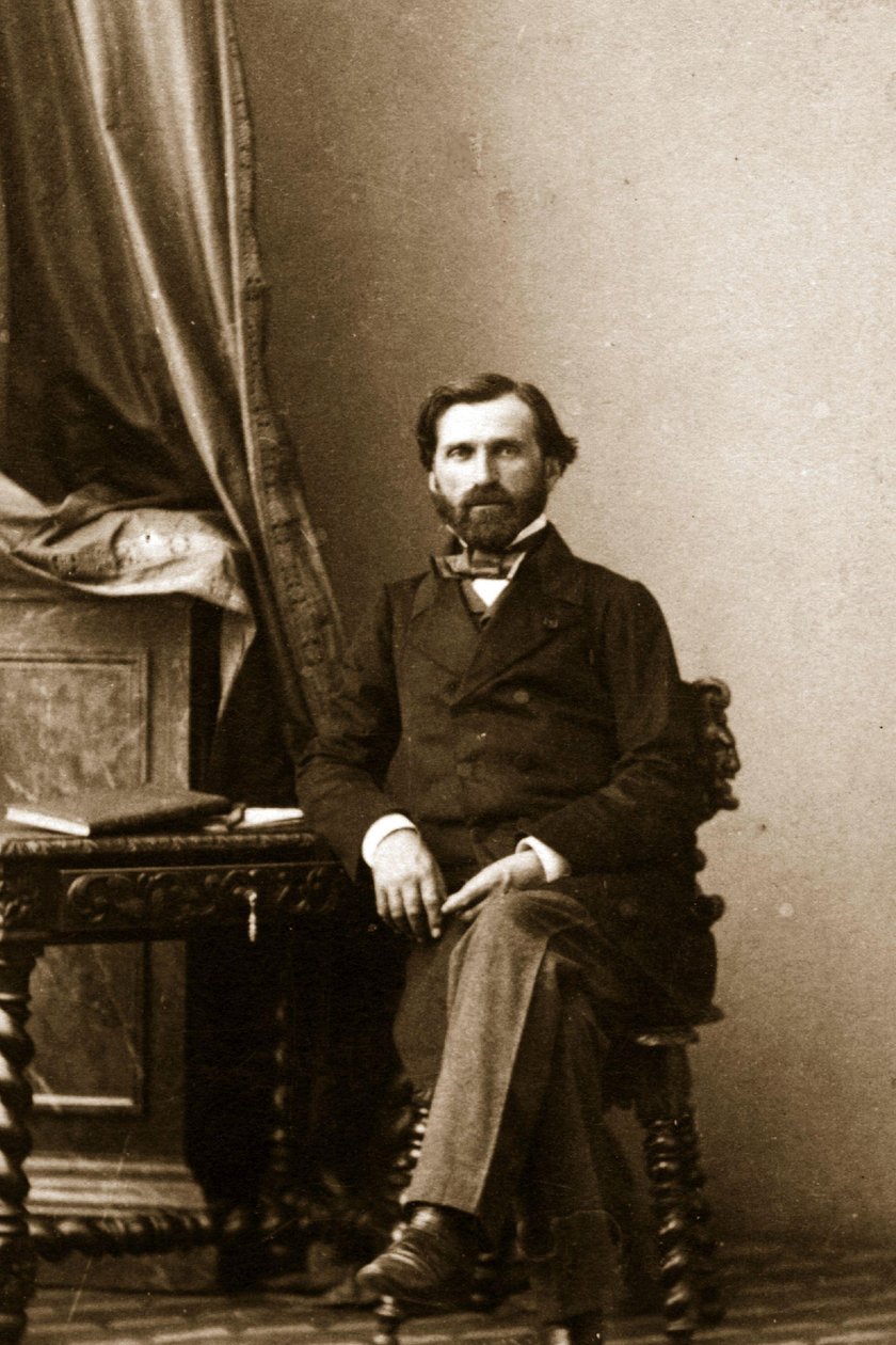 صورة لجوسيبي فيردي 1814-1901. بواسطة غير معروف