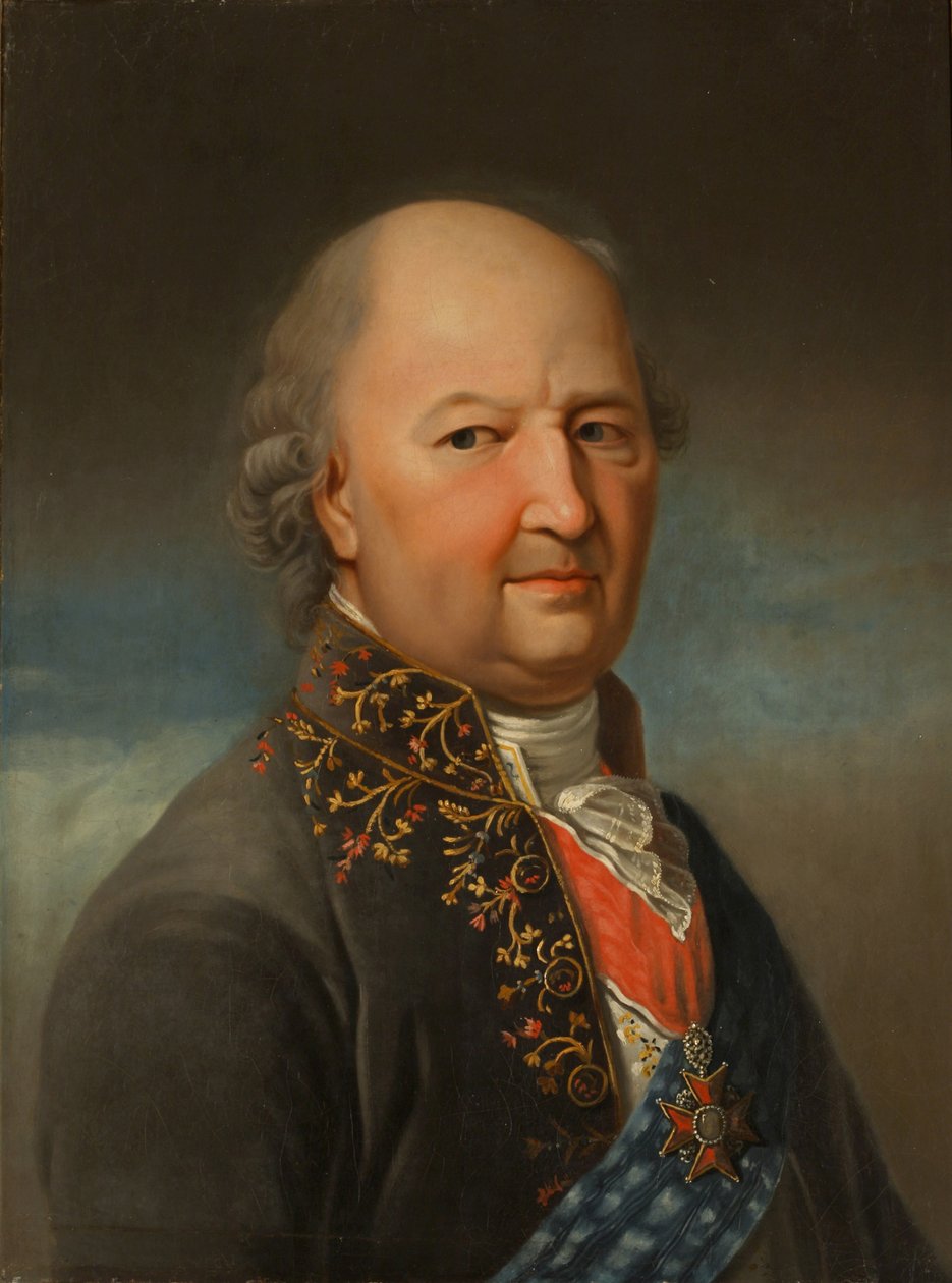 صورة لإيفان بيرفيليفيتش يلاجين 1725-1794 ، القرن التاسع عشر بواسطة غير معروف