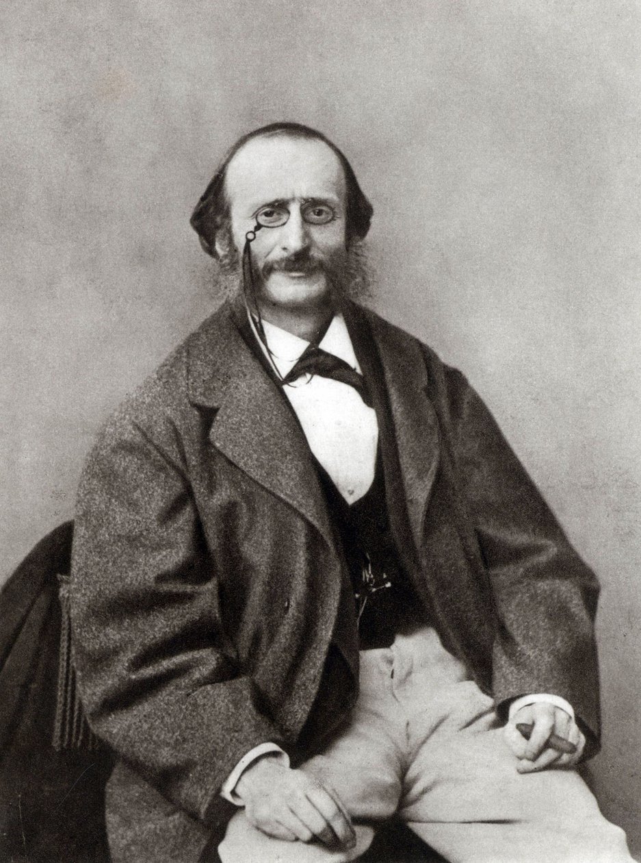 صورة لجاك أوفنباخ 1819-1880 ، 1865. بواسطة غير معروف