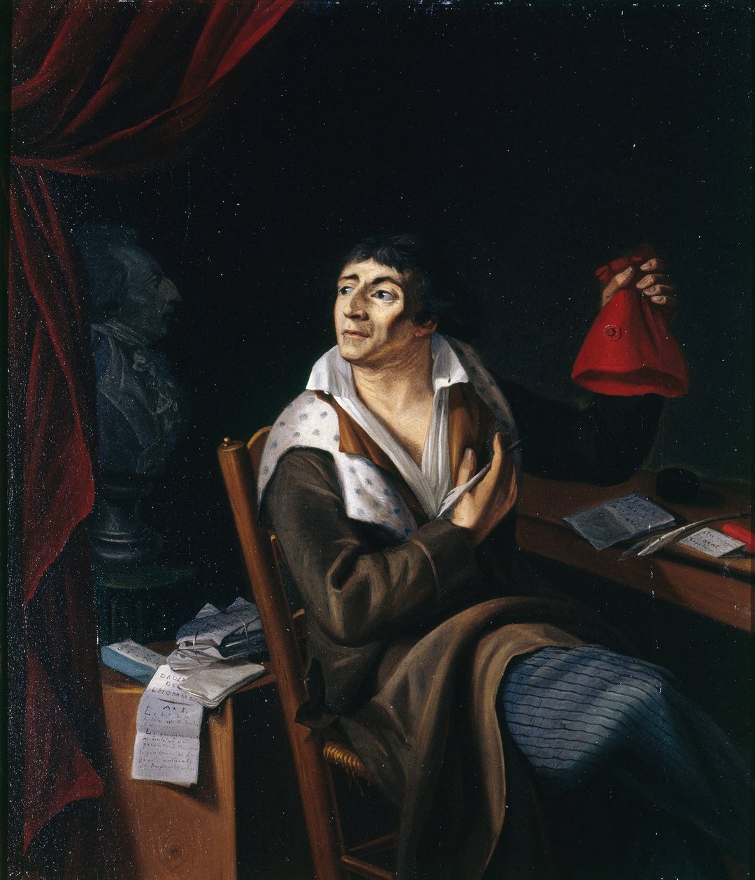 صورة جان بول مارات 1743-1793 ، ج. 1793. بواسطة غير معروف