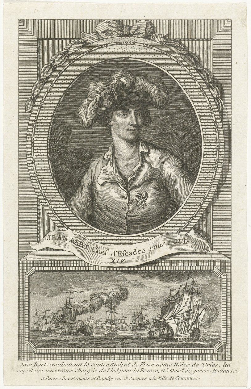 صورة جان بارت 1650-1702 ، 1694. بواسطة غير معروف