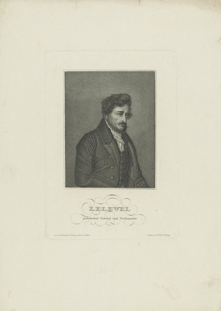 صورة ليواكيم ليلويل 1786-1861 ، 1830. بواسطة غير معروف