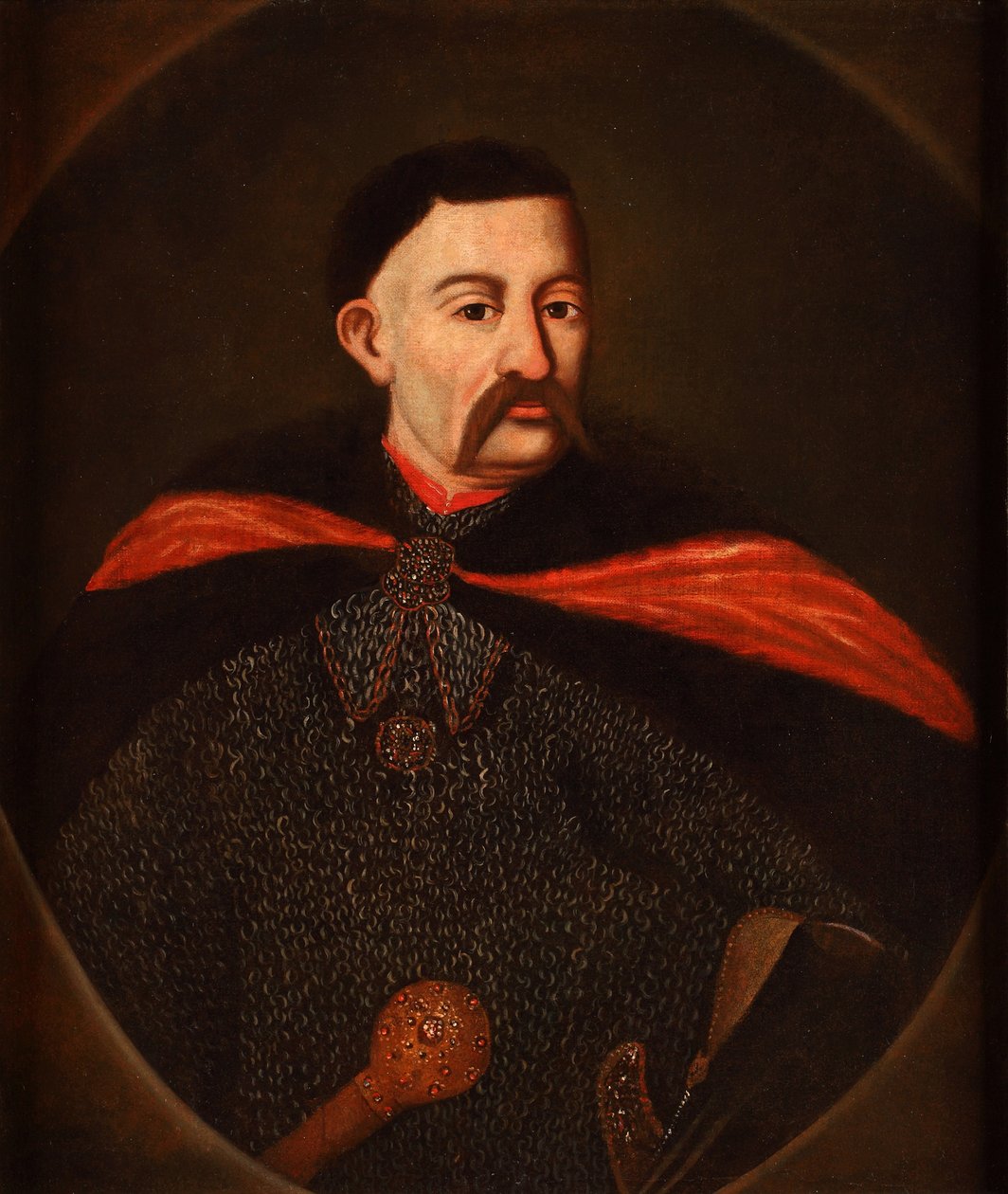 صورة جون الثالث سوبيسكي 1629-1696 ، ملك بولندا ودوق ليتوانيا الكبير ، 1720 بواسطة غير معروف