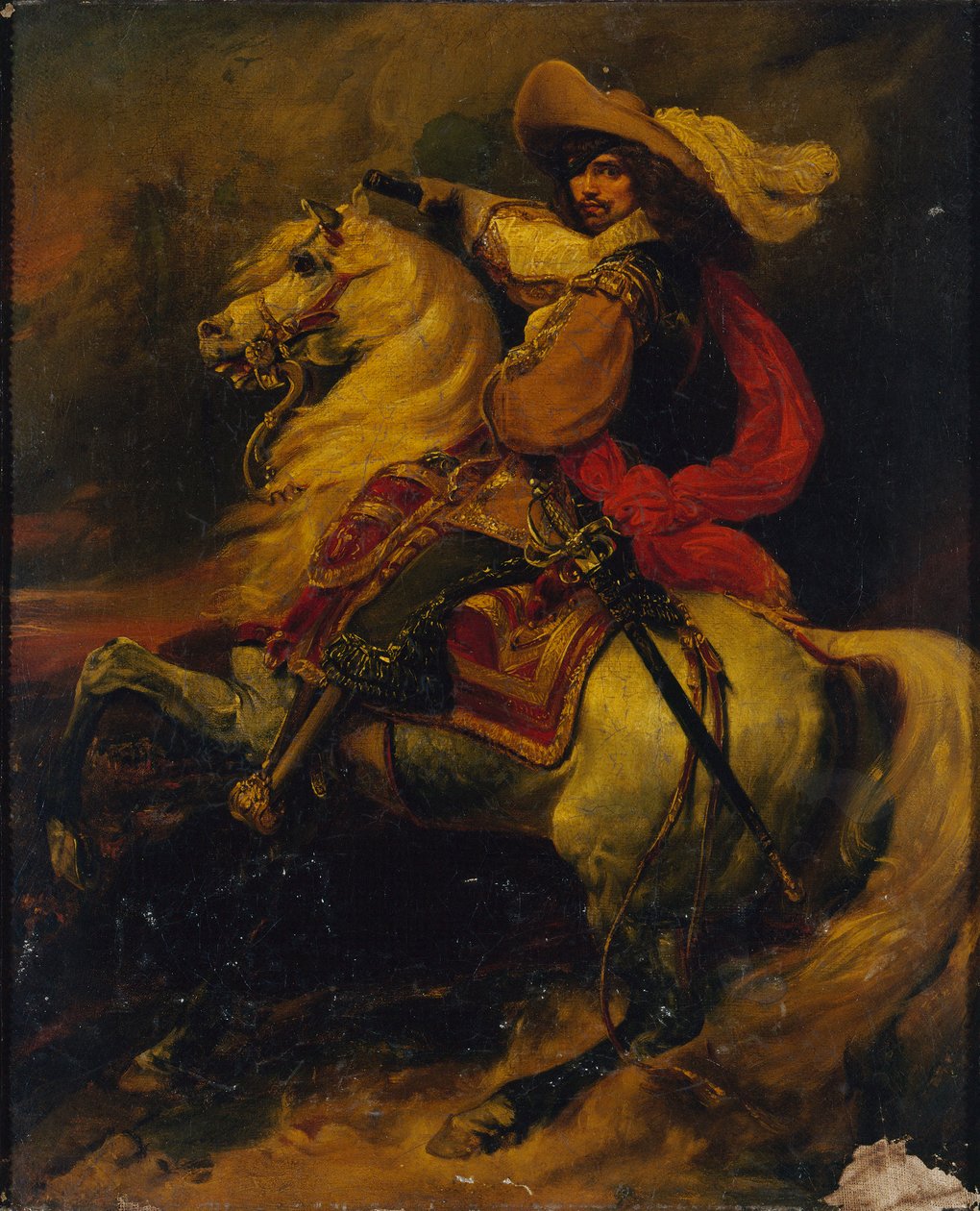 صورة لجوزياس رانتزاو 1609-1650 ، بصفته مارشال فرنسا ، حوالي 1834. بواسطة غير معروف