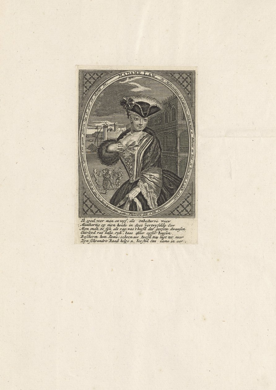 صورة لكاثرين سيجنور ، ني نولز 1669-1747 ، زوجة جون لووس ، 1720. بواسطة غير معروف