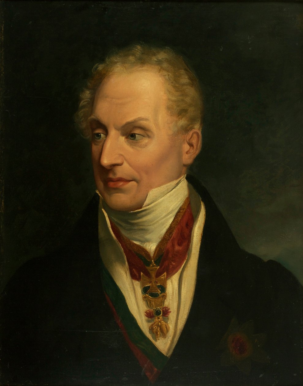 صورة لكليمنس وينزل ، أمير Metternich 1773-1859 ، ج. 1815 بواسطة غير معروف