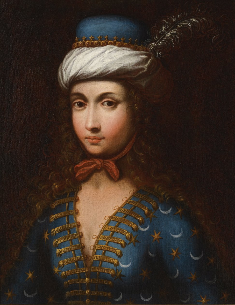 صورة للسيدة ماري ورتلي مونتاجو 1689-1762 ، القرن الثامن عشر بواسطة غير معروف