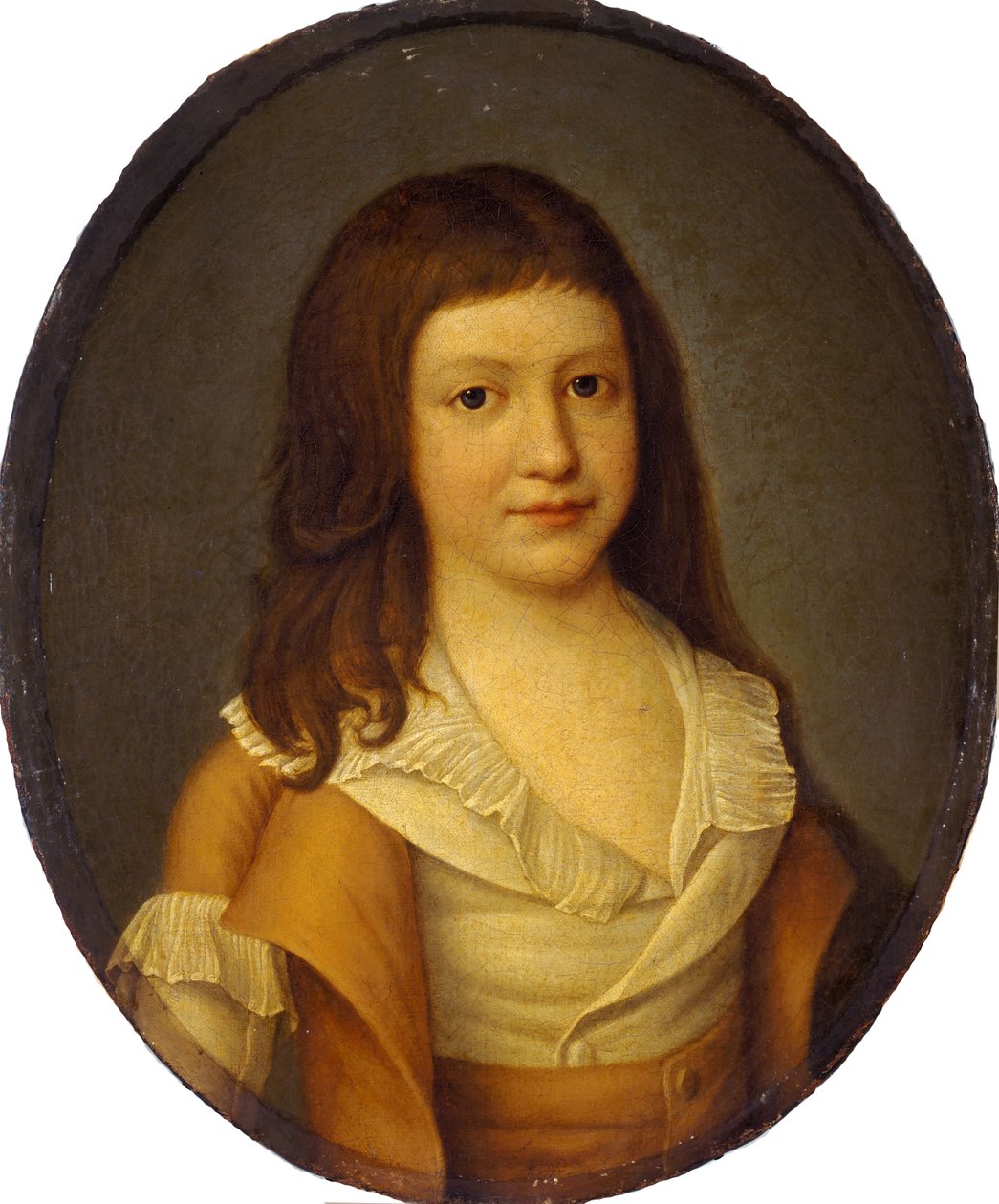 صورة لويس تشارلز ، أمير فرنسا الملكي 1785-1795 ، أوائل تسعينيات القرن التاسع عشر. بواسطة غير معروف