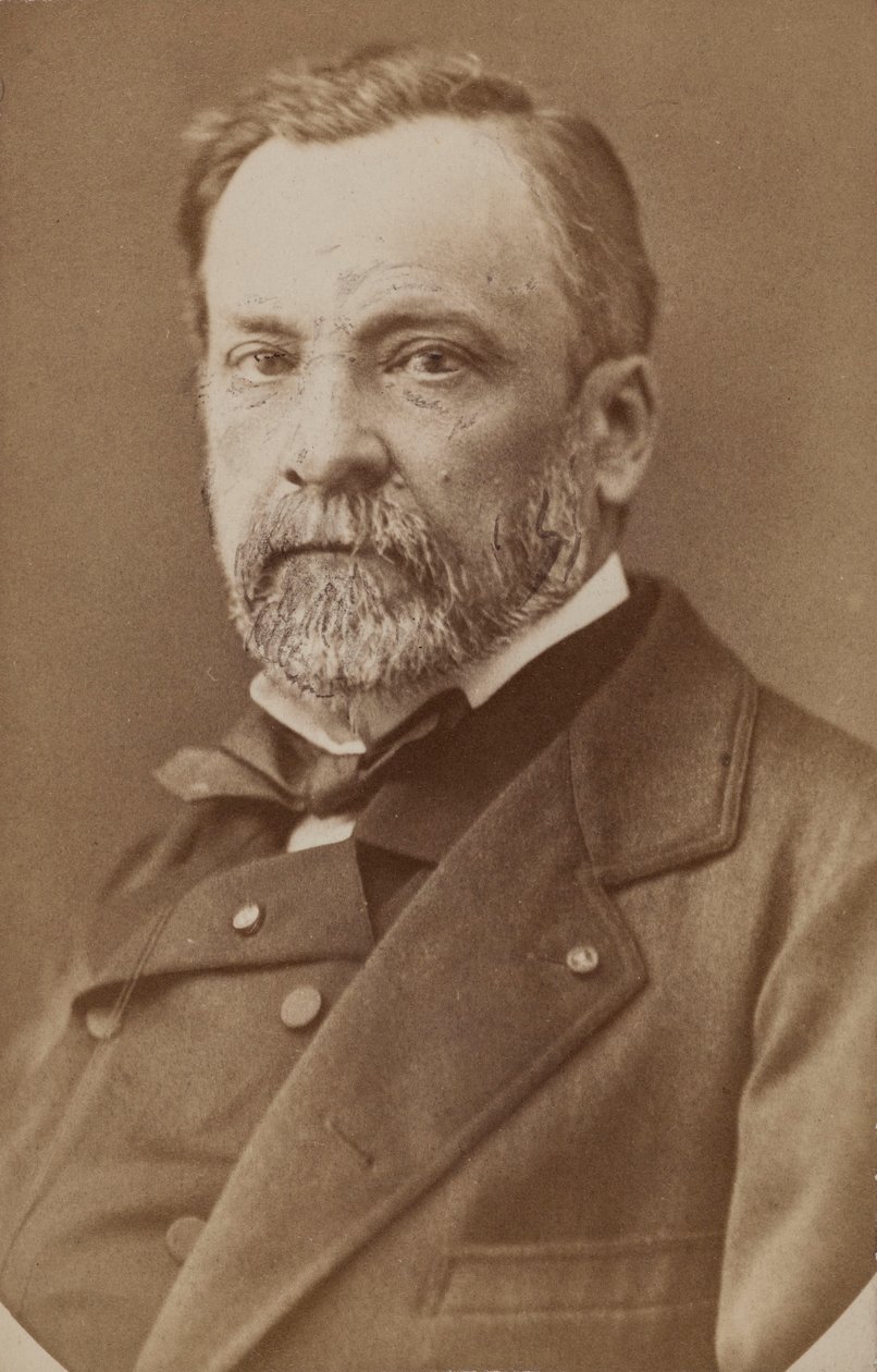 صورة لويس باستور 1822-1895 ، ج. 1870. بواسطة غير معروف