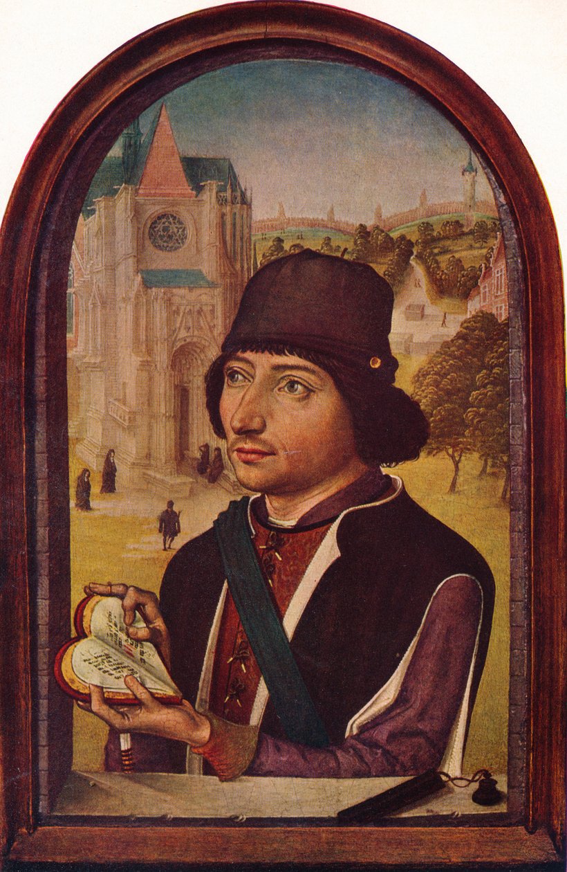 صورة لويس الحادي عشر ، c1456-58 بواسطة غير معروف